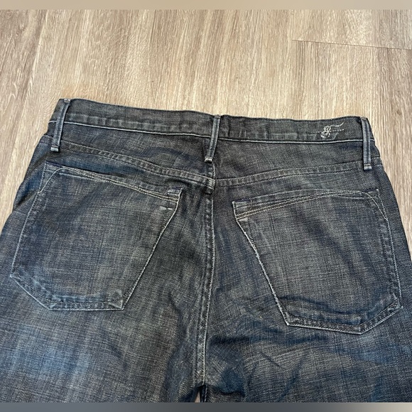 Ernest Sewn Men’s Button Fly Jeans 32” - Picture 4 of 11